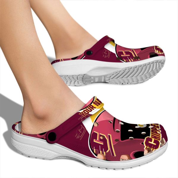 customized central michigan chippewas baseball helmet clog fashion forward