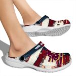 customized central michigan chippewas patriotic stripes clog best selling