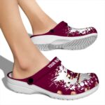 customized central michigan chippewas splatter background clog best selling