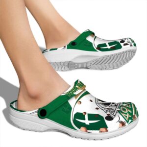 customized charlotte 49ers football helmet clog fashion forward
