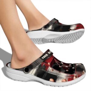 customized charlotte 49ers plaid fusion clog fashion forward