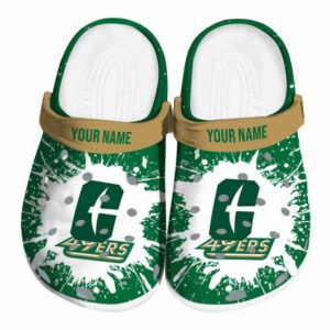 customized charlotte 49ers splash art clog best selling
