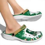 customized charlotte 49ers splash art clog best selling