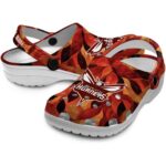 customized charlotte hornets autumn leaves clog best selling