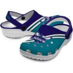 customized charlotte hornets striped accents clog best selling