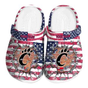 customized cincinnati bearcats freedom splinter clog best selling