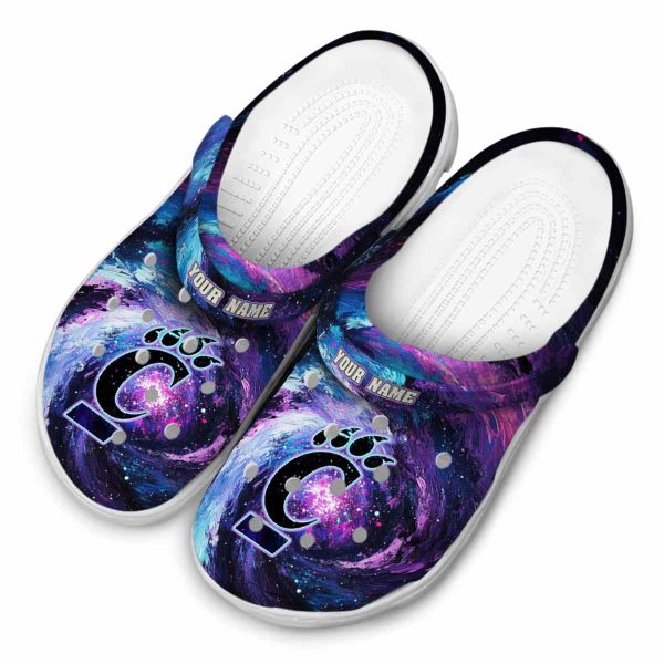 customized cincinnati bearcats galaxy swirl clog latest model