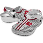 customized cincinnati bearcats pinstripe pattern clog best selling
