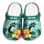 customized cincinnati bearcats tropical vibes clog best selling