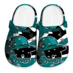customized coastal carolina chanticleers baseball helmet clog best selling
