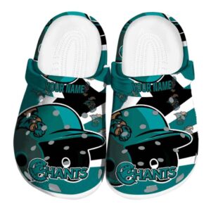 customized coastal carolina chanticleers baseball helmet clog best selling
