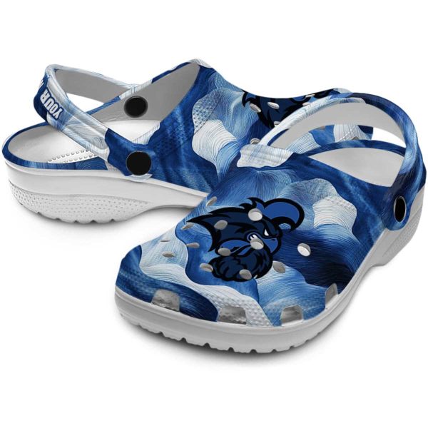 customized coastal carolina chanticleers ocean waves clog high quality