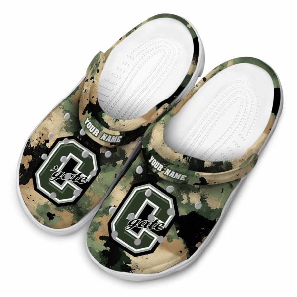 customized colgate raiders camouflage craze clog latest model