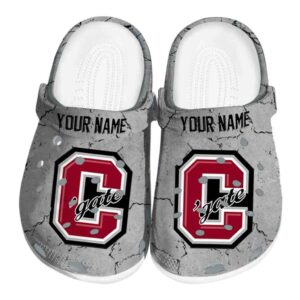 customized colgate raiders cracked texture clog best selling