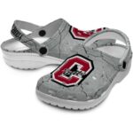 customized colgate raiders cracked texture clog best selling