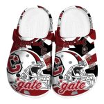 customized colgate raiders football helmet clog best selling