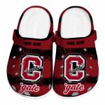customized colgate raiders paint splatter graphics clog best selling