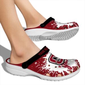 customized colgate raiders splash art clog fashion forward