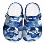 customized colorado avalanche ocean waves clog best selling