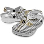customized colorado buffaloes pinstripe pattern clog best selling