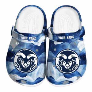 customized colorado state rams ocean waves clog best selling