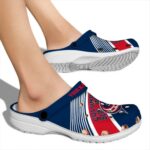 customized columbus blue jackets vibrant dual tone clog best selling