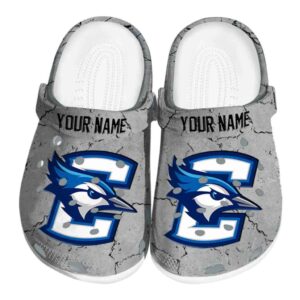 customized creighton bluejays cracked texture clog best selling