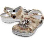 customized dallas mavericks desert camo clog best selling