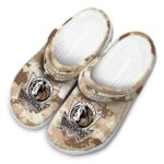 customized dallas mavericks desert camo clog best selling