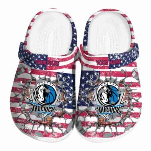 customized dallas mavericks freedom splinter clog best selling