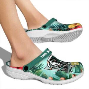 customized dallas mavericks tropical vibes clog fashion forward