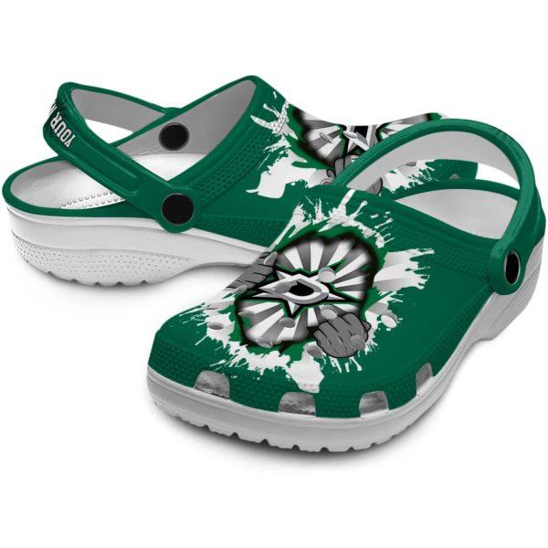 customized dallas stars gripping hand clog high quality