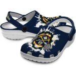 customized denver nuggets gripping hand clog best selling