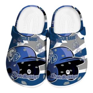 customized drake bulldogs baseball helmet clog best selling