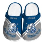 customized drake bulldogs baseball motif clog best selling