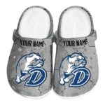 customized drake bulldogs cracked texture clog best selling