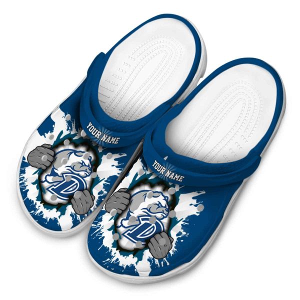 customized drake bulldogs gripping hand clog latest model