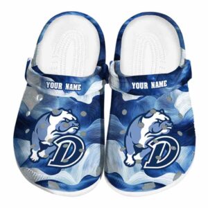 customized drake bulldogs ocean waves clog best selling