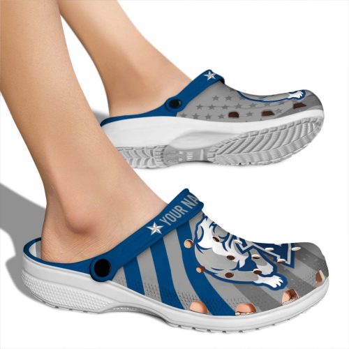 customized drake bulldogs star spangled graphic clog fashion forward