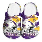 customized east carolina pirates football helmet clog best selling