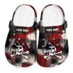 Customized East Carolina Pirates Plaid Fusion Clog 1 customized east carolina pirates plaid fusion clog best selling