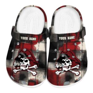 customized east carolina pirates plaid fusion clog best selling