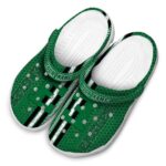 customized eastern michigan eagles contrasting stripes clog best selling