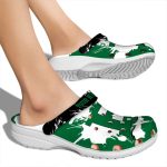 customized eastern michigan eagles splatter pattern clog best selling