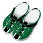 customized eastern michigan eagles vertical stripes clog best selling