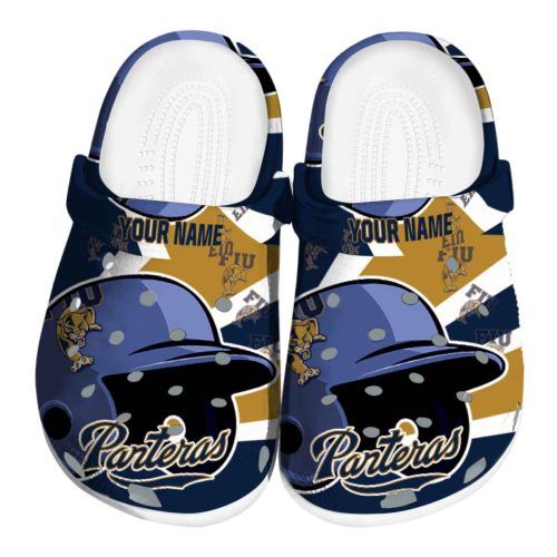 customized fiu panthers baseball helmet clog best selling