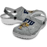 customized fiu panthers cracked texture clog best selling