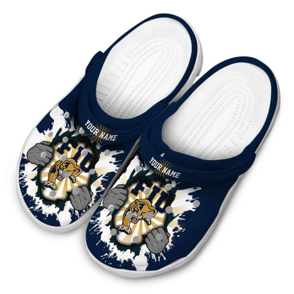 customized fiu panthers gripping hand clog latest model