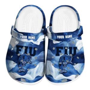 customized fiu panthers ocean waves clog best selling