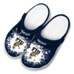 customized fiu panthers splatter background clog best selling